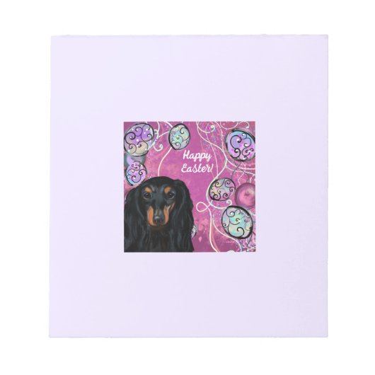 BLOC-NOTE DACHSHUND                (Devant)