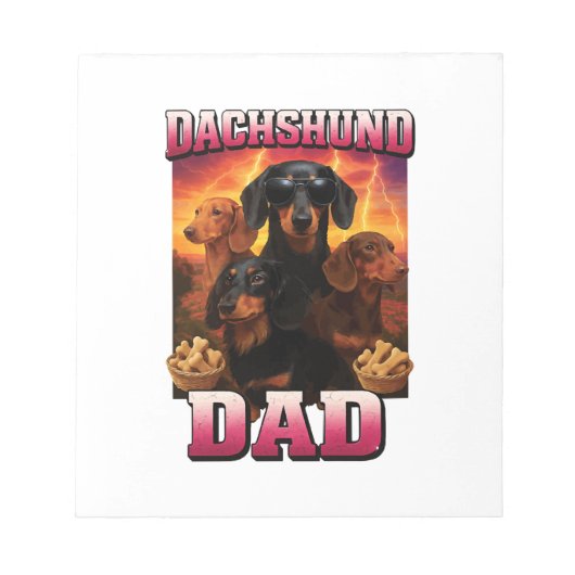 Bloc-note Dachshund (Devant)