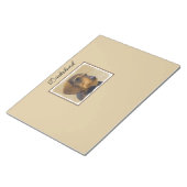 Bloc-note Dachshund (À poils durs) Peinture Chien Art origin (Incliné)