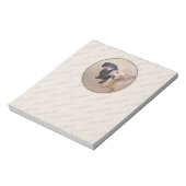 Bloc-note Dachshund (Smooth) Peinture - Art Chien original (Tourné)