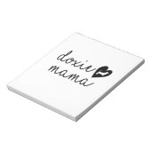 Bloc-note Dachshund Weenie Dog Mama (Tourné)