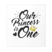 Bloc-note Dads Princess (Devant)