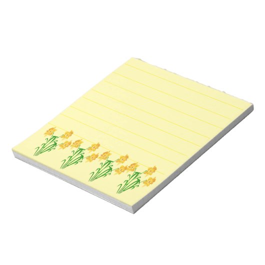 Bloc-note Daffodiques (Tourné)