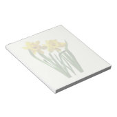 Bloc-note Daffodiques À L'Attention (Incliné)