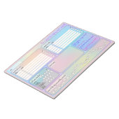 Bloc-note Daily Schedule for Focus & Self-Care  (Incliné)