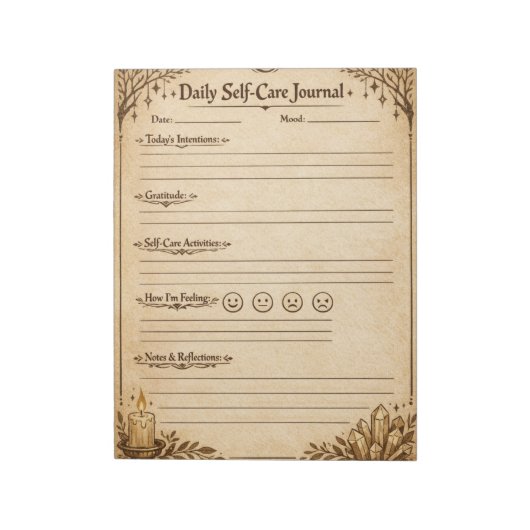 Bloc-note Daily Wellness (Tourné)