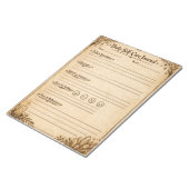 Bloc-note Daily Wellness (Incliné)