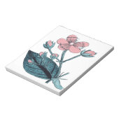 Bloc-note Dainty Rose Floral (Tourné)