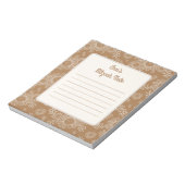 Bloc-note Daisy boho Mitzvah Notes (Tourné)