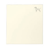 Bloc-note Dalmatien (Devant)