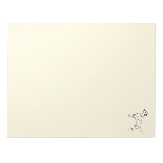 Bloc-note Dalmatien (Devant)