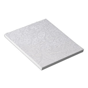 Bloc-note Damas blanc