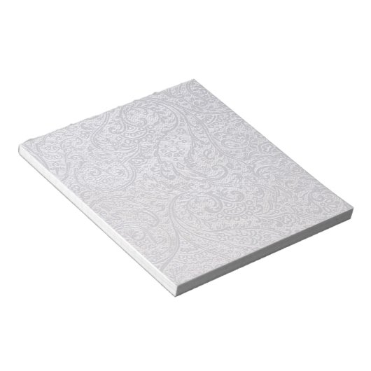 Bloc-note Damas blanc (Incliné)