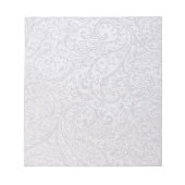 Bloc-note Damas blanc (Devant)