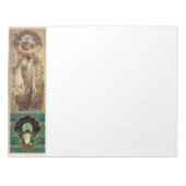 Bloc-note Dames Art Nouveau (Devant)