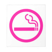 Bloc-note Dames Zone fumeurs 喫 煙 女 性 Japonais (Devant)