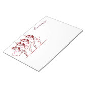 Bloc-note Dancing Girls Thunder_Cove (Incliné)