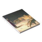 Bloc-note Daniel Répond Au Roi En Lions Den Briton Riviere (Incliné)