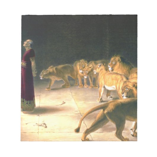 Bloc-note Daniel Répond Au Roi En Lions Den Briton Riviere (Devant)