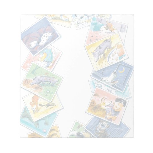 Bloc-note Dans la vie d'un chien (Devant)