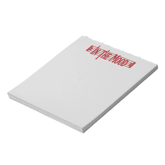 Bloc-note Dans l'humeur (Tourné)