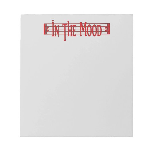 Bloc-note Dans l'humeur (Devant)