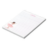 Bloc-note Danse Ballet Ballerina Peau Brown (Tourné)