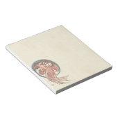 Bloc-note Danse par Alfons Mucha 1898 (Incliné)