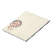 Bloc-note Danse par Alfons Mucha 1898 (Tourné)