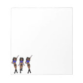 Bloc-note Danseuse au gilet bleu #1 (Devant)