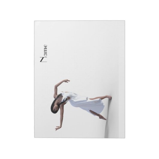 Bloc-note Danseuse blanche Thunder_Cove (Tourné)