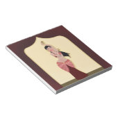 Bloc-note Danseuse orientale danseuse du ventre (Incliné)