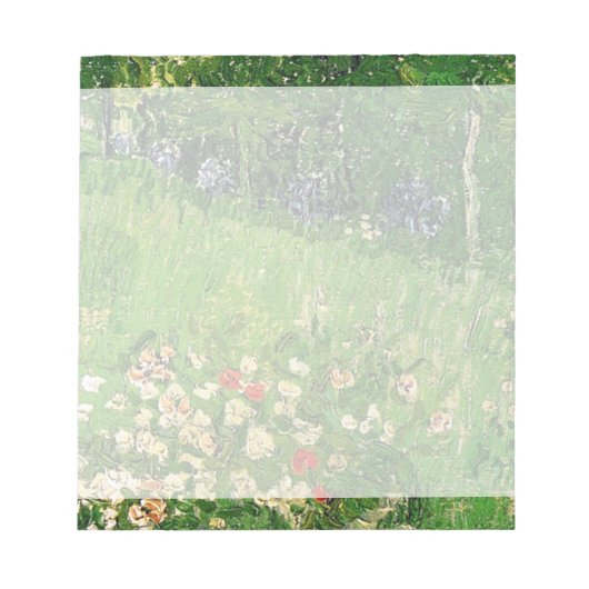 Bloc-note Daubigny's Garden, Vincent Van Gogh. beau (Devant)