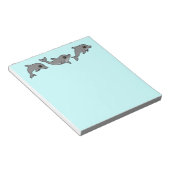 Bloc-note Dauphin à col rond (Incliné)