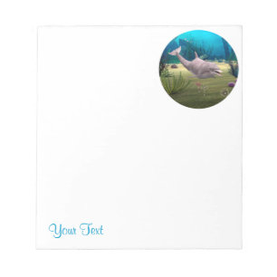 Bloc-note Dauphin souriant