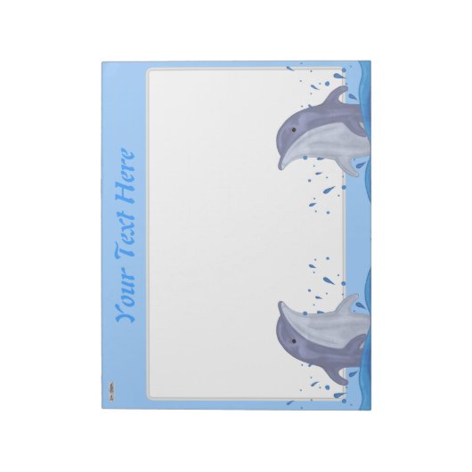 Bloc-note Dauphin Splash (Tourné)