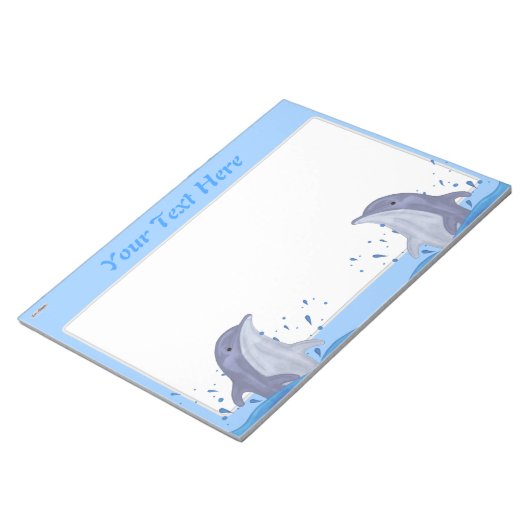 Bloc-note Dauphin Splash (Incliné)