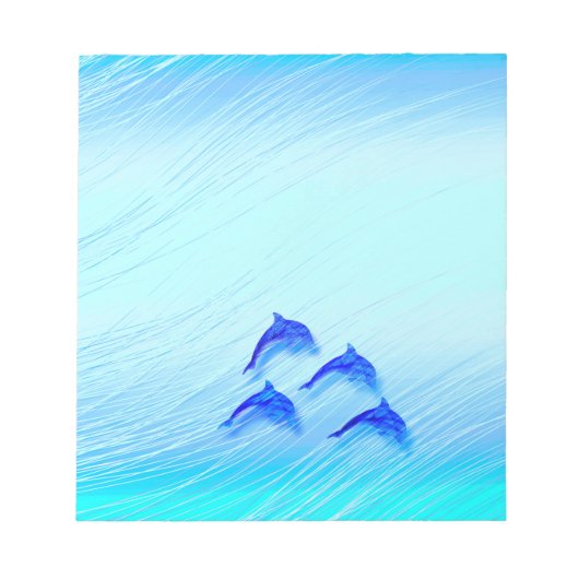 Bloc-note dauphins sauteurs (Devant)
