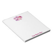 Bloc-note Dazzling Dahlia Personalized Notepad (Incliné)