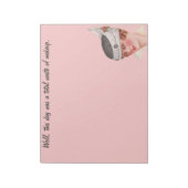 Bloc-note Déchets totaux de maquillage (Tourné)