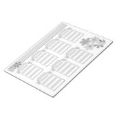 Bloc-note Déchirez le calendrier, créez-vous (Incliné)