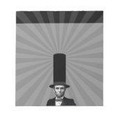 Bloc-note Déclaration de mode présidentielle Abraham Lincoln (Devant)