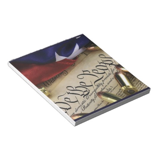 Bloc-note Déclaration d'indépendance (Incliné)