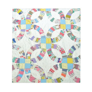 Bloc-note Décor coloré à patchwork