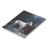 Bloc-note Décor de Noël Dalmatien Snowy (Tourné)