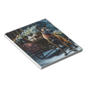 Bloc-note Décor de Noël Malinoi Snowy Sleigh (Incliné)