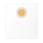 Bloc-note Décor Icon Sun (Devant)