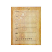 Bloc-note Décor Rétrofuturiste Steampunk Airship Keys (Tourné)