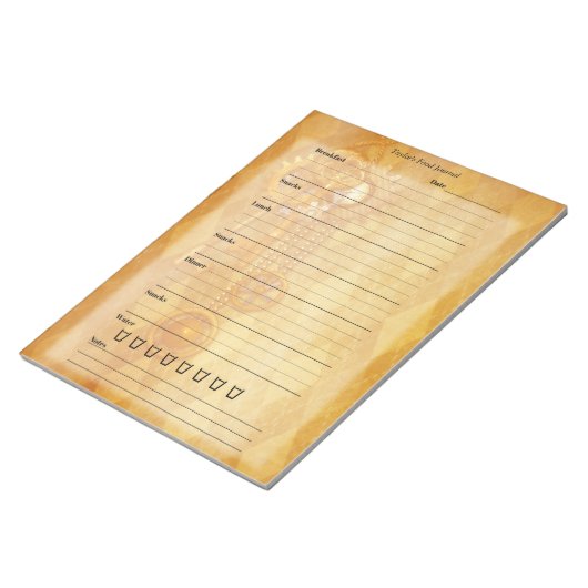 Bloc-note Décor Rétrofuturiste Steampunk Airship Keys (Incliné)