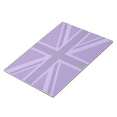 Bloc-note Décor Union Jack Accent Violet (Incliné)